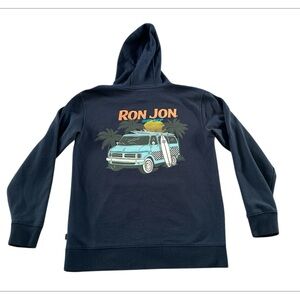 VANS Ron Jon Surf Shop Navy Blue Hoodie Size S